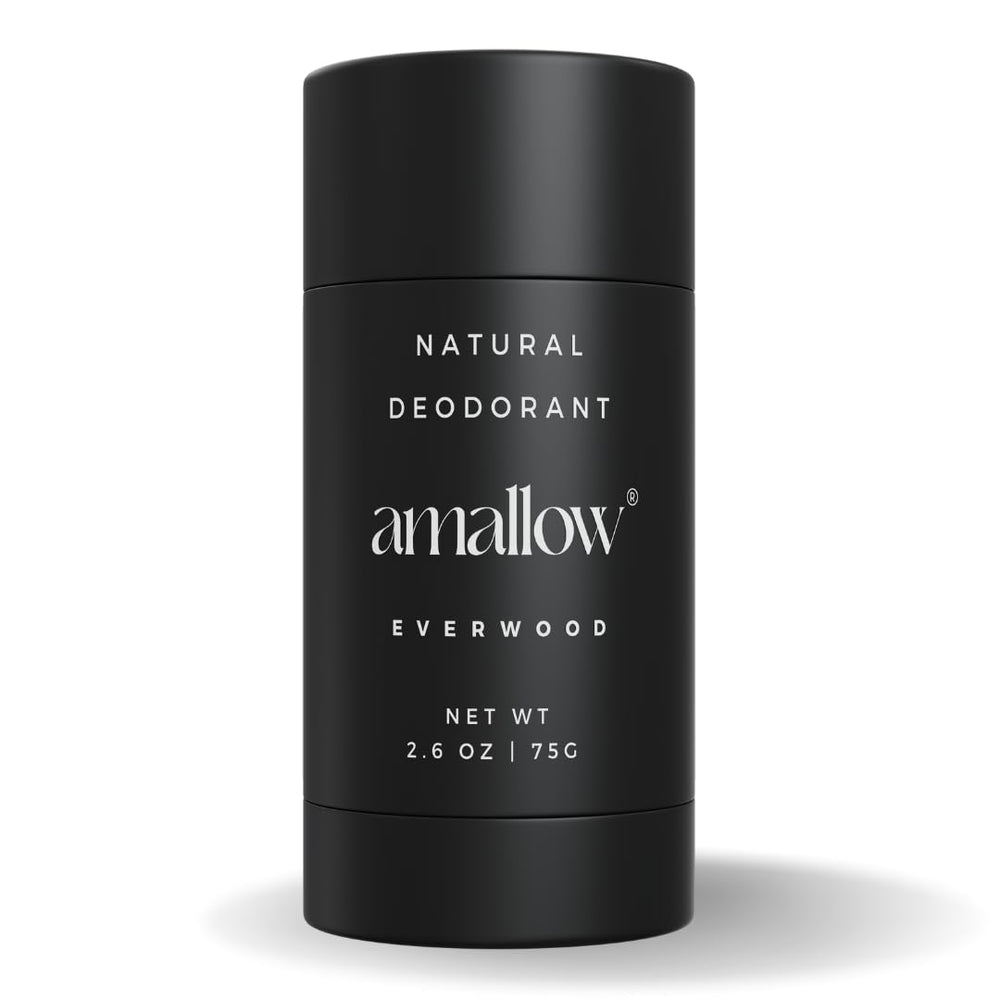 Desodorante Amallow en empaque de tubo, protección sin aluminio.