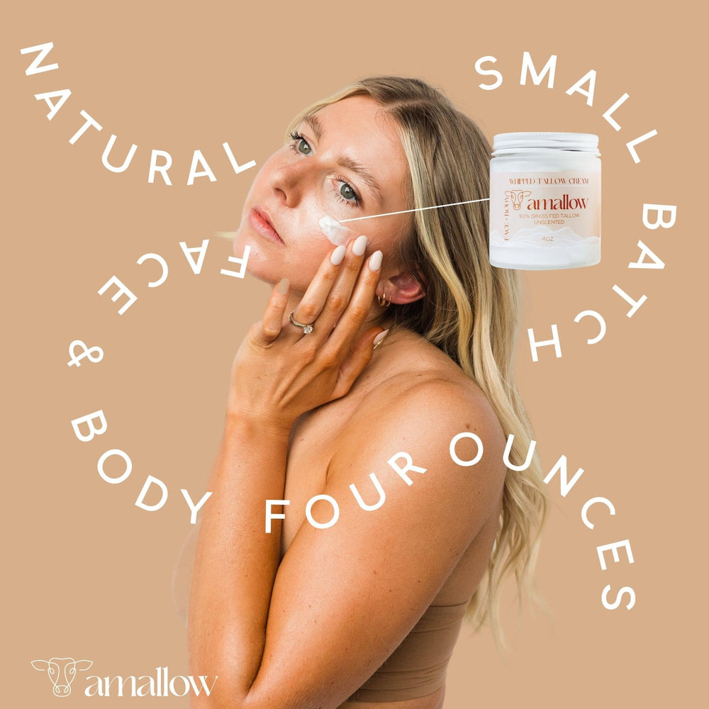 Amallow grass-fed beef tallow ingredients supporting skin-friendly nourishment