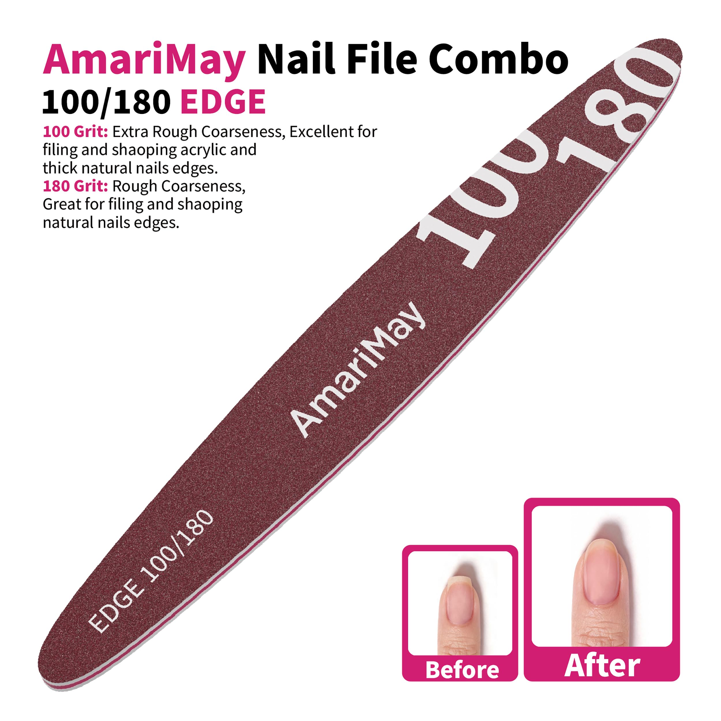 AmariMay flex tile smoothing natural and acrylic nails