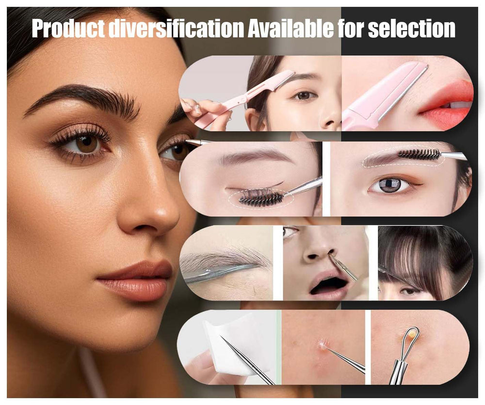 Amasodaon travel case keeps tweezers organized and protected for on-the-go grooming.