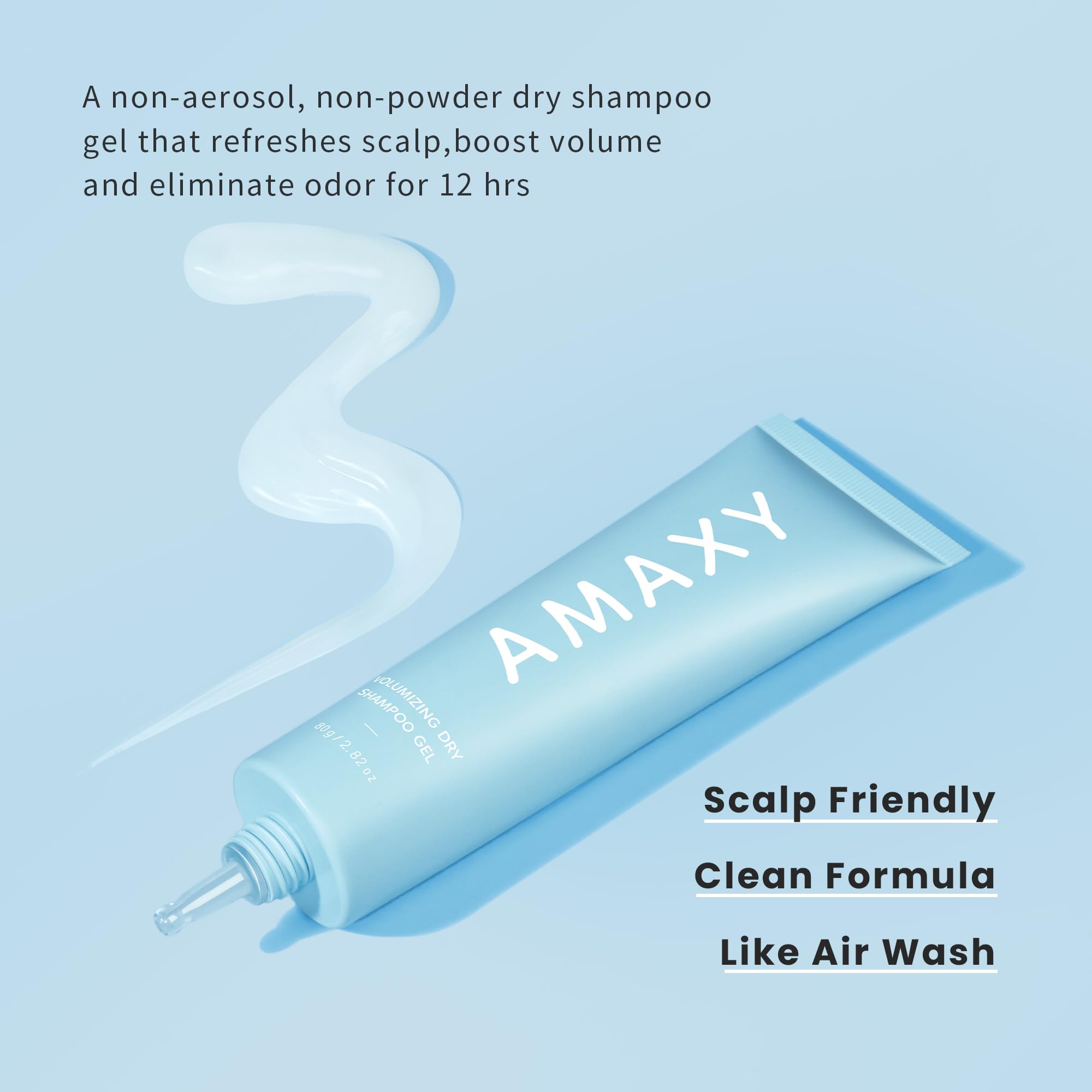 Detalle de la textura en gel de AMAXY para uso entre lavados
