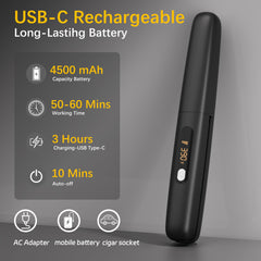 Amazebra 4500mAh battery inside for up to 50 minutes of cordless styling