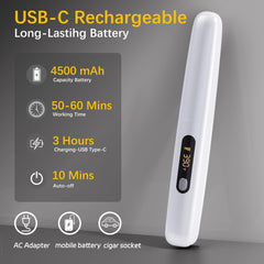 Amazebra ceramic heating plate delivers even heat for smooth results.