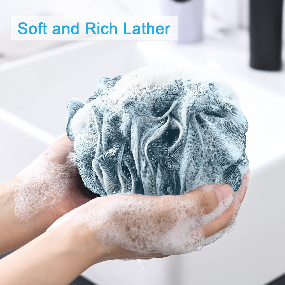 AmazerBath esponja con diseño de nudo firme para mayor durabilidad