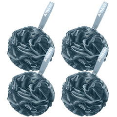 AmazerBath esponja ducha 75 g índigo para exfoliar suavemente la piel