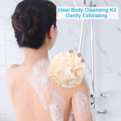 AmazerBath esponja-lufa tamaño grande para duchas más cómodas.