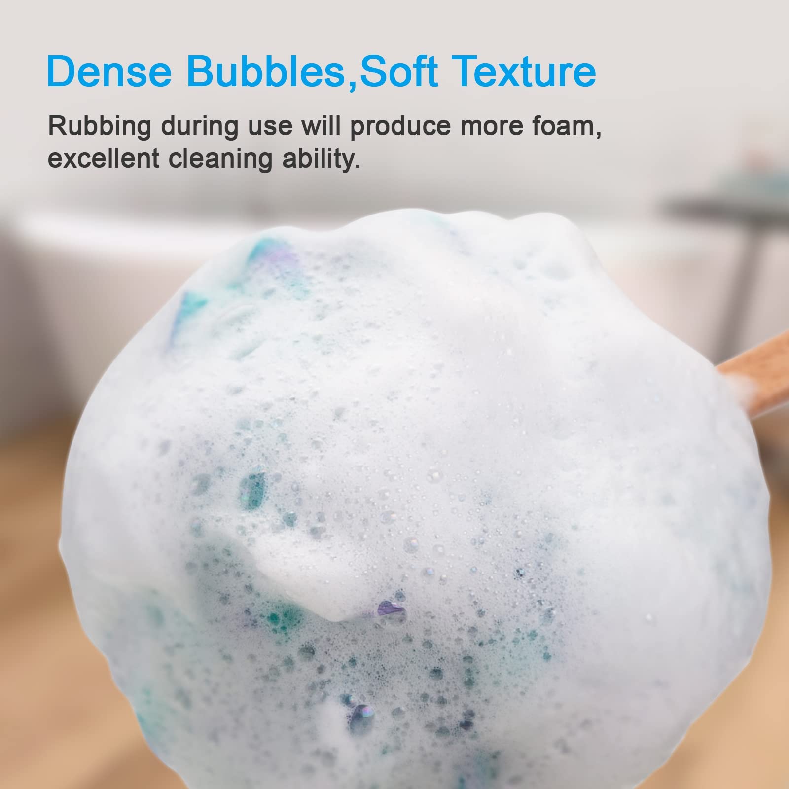 AmazerBath espuma densa lufa genera espuma con poco gel