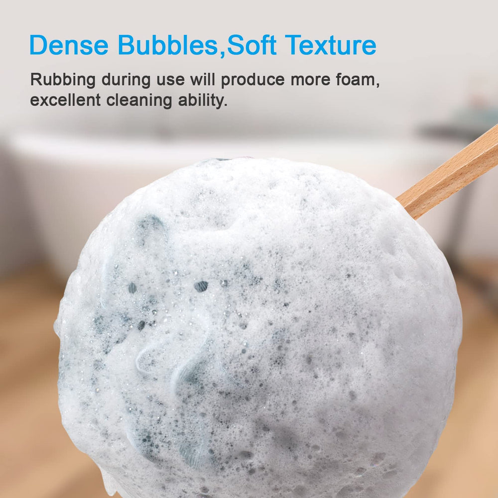 AmazerBath espuma-generosa facilita limpieza suave y eficiente.