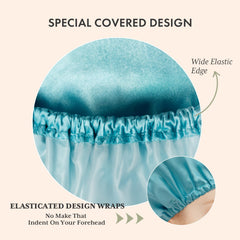 Gorro AmazerBath con banda elástica suave que reduce la presión