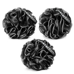 AmazerBath loofah sponge dense mesh for rich lather with less gel.