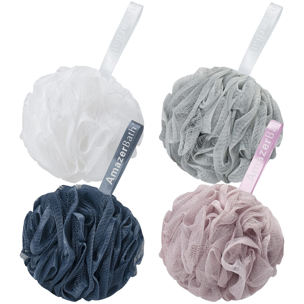 AmazerBath lufa gris exfoliación suave para piel más suave