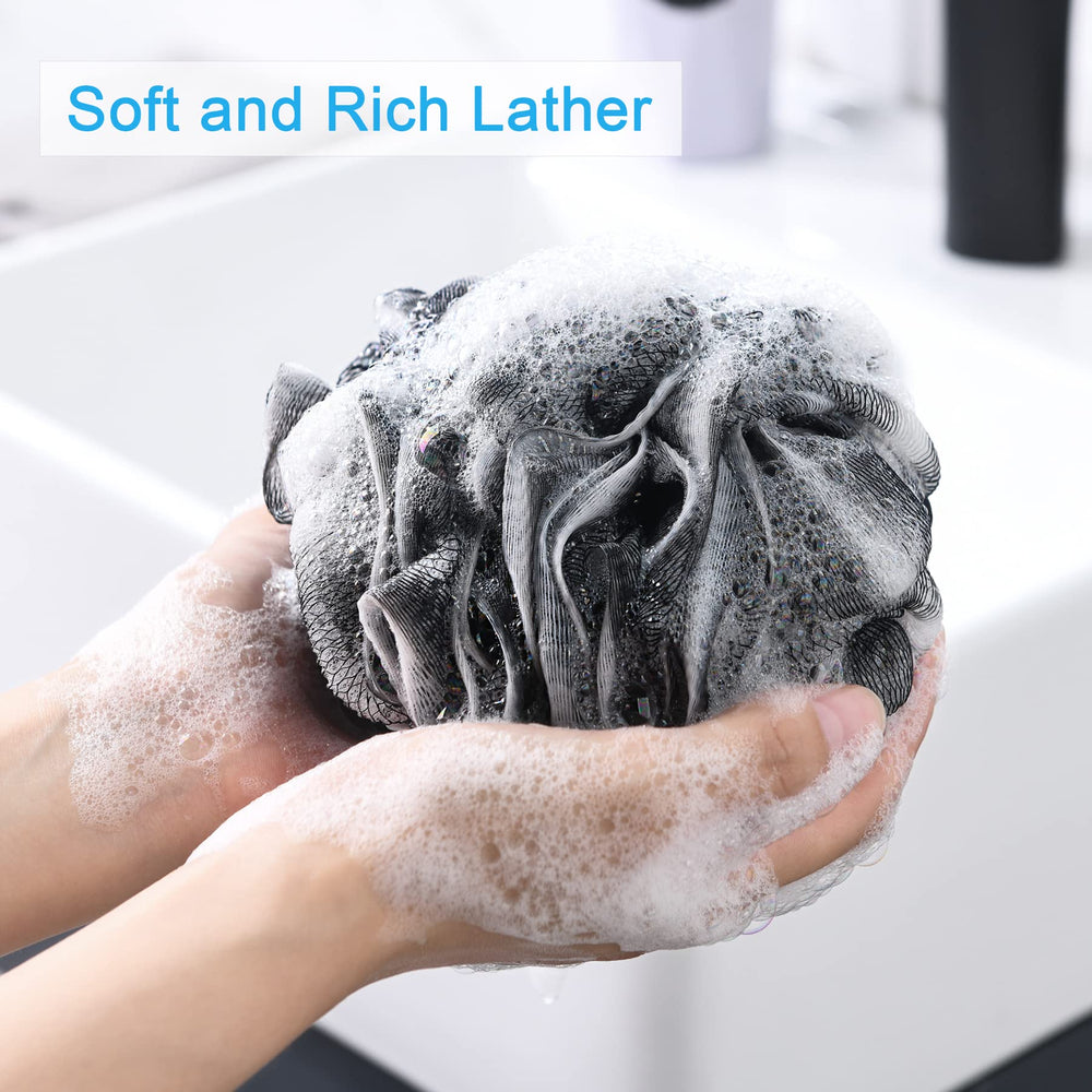 AmazerBath lufa para hombre, uso diario para limpieza suave