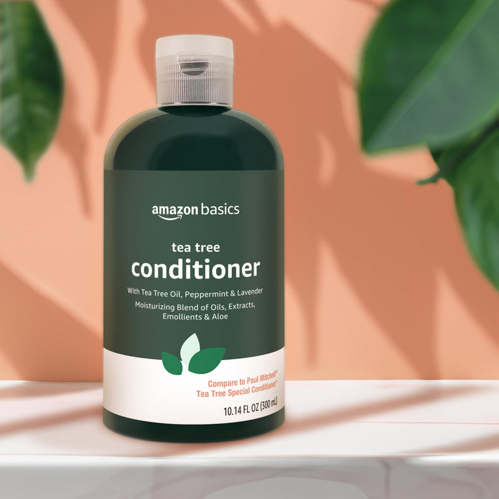 Amazon Basics Acondicionador Arbol de Té, cabello más suave tras lavado y peinado