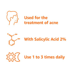 Amazon Basics blemish-treatment 0.75-ounce tube ready for daily use.