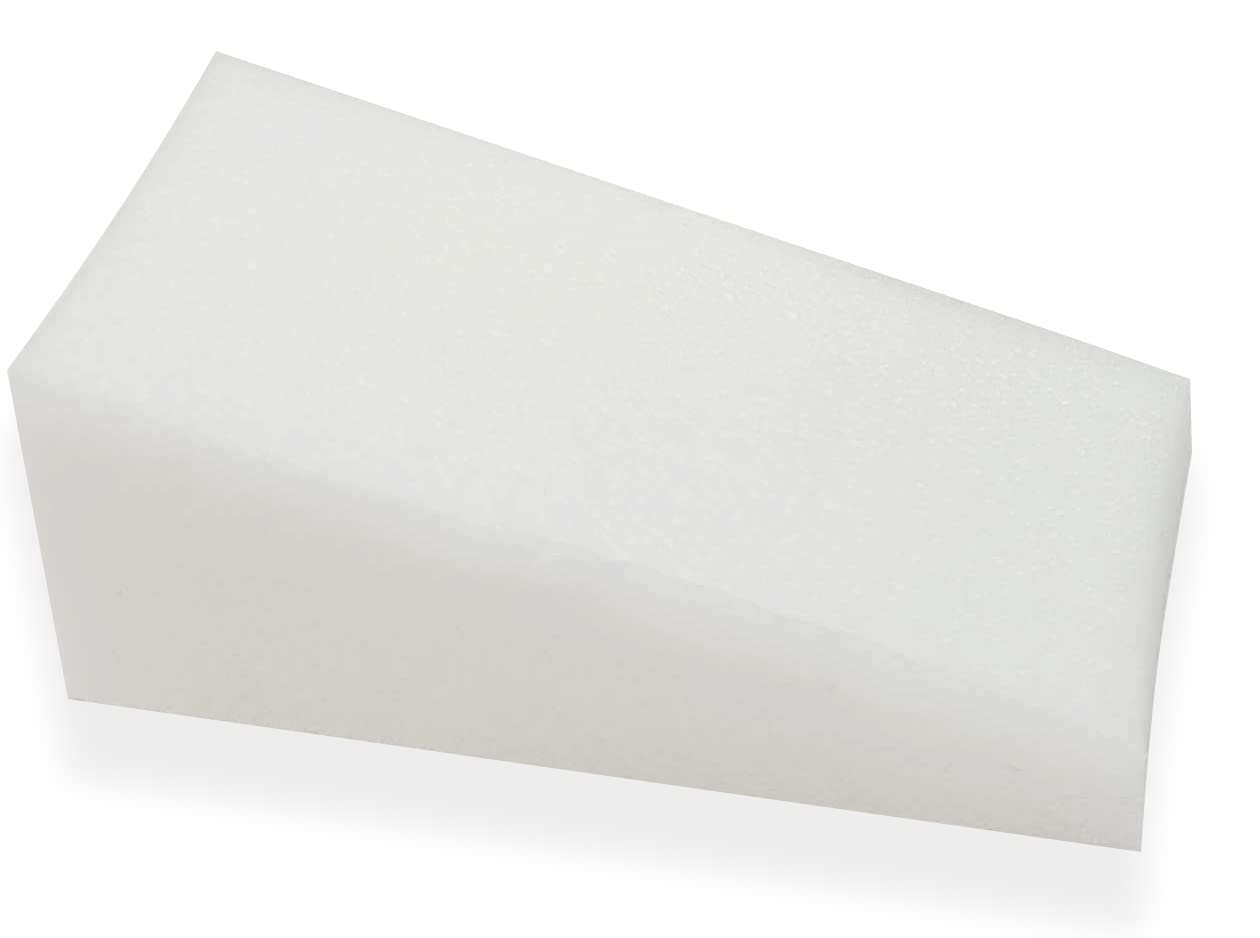 Amazon Basics cosmetic wedges shown for precise blending and seamless finish.