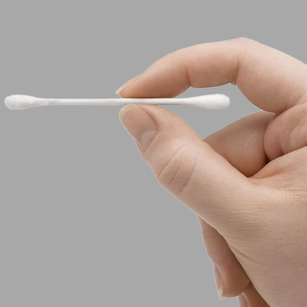 Amazon Basics cotton swabs baby care soft-touch for gentle cleaning