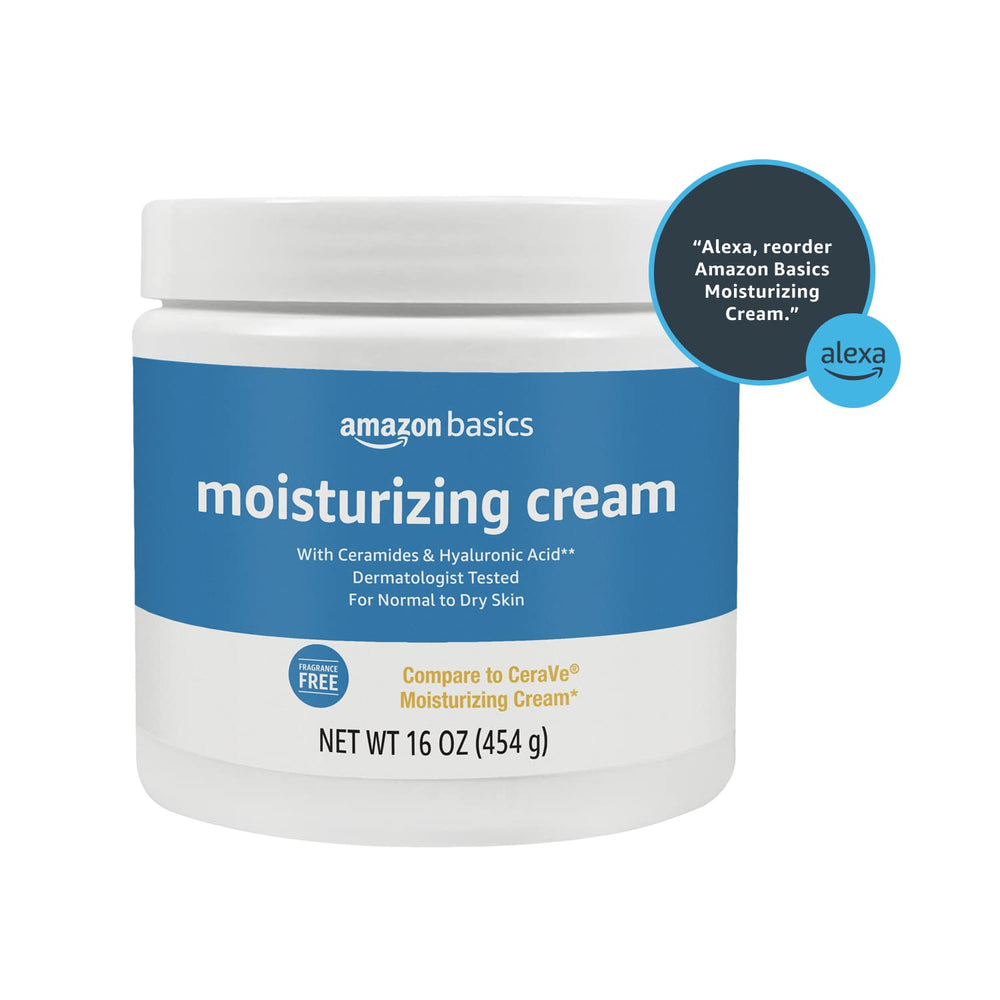 Amazon Basics crema ligera para uso diario, no grasa y suave