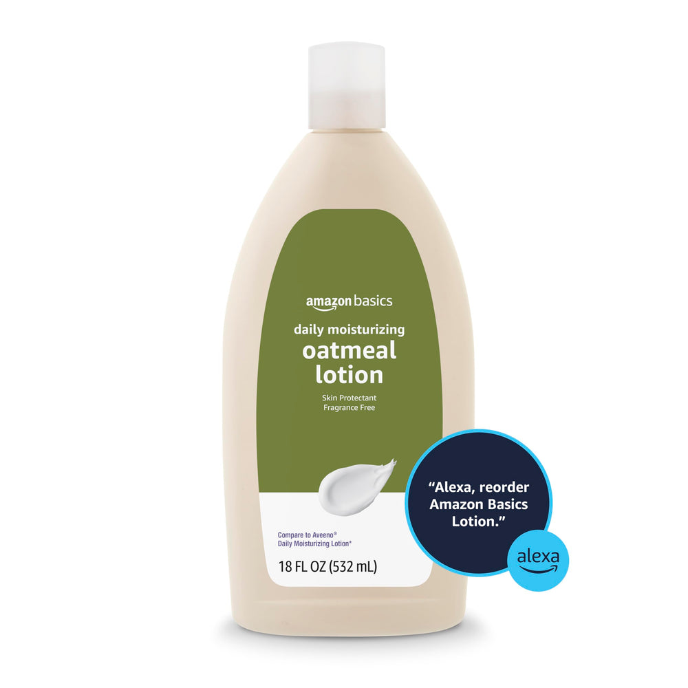 Routine shot of lotion suggesting easy daily application