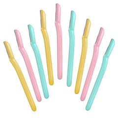 Amazon Basics Dermaplane Razor microguard close-up highlighting skin protection during use