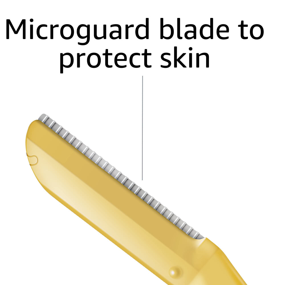 Amazon Basics dermaplaner exfoliation effect on skin