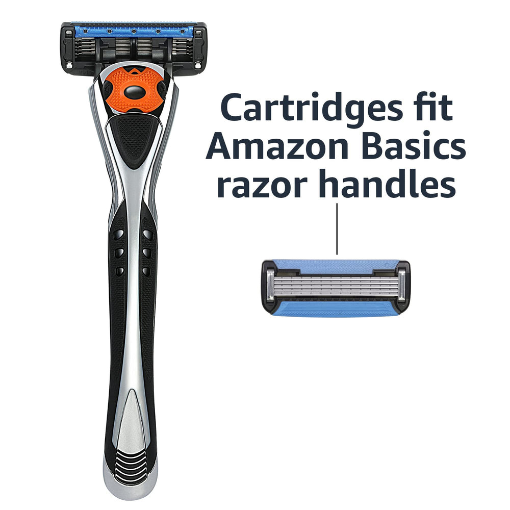 Dual lubricating strip with Vitamin E helps minimize irritation during shaving.