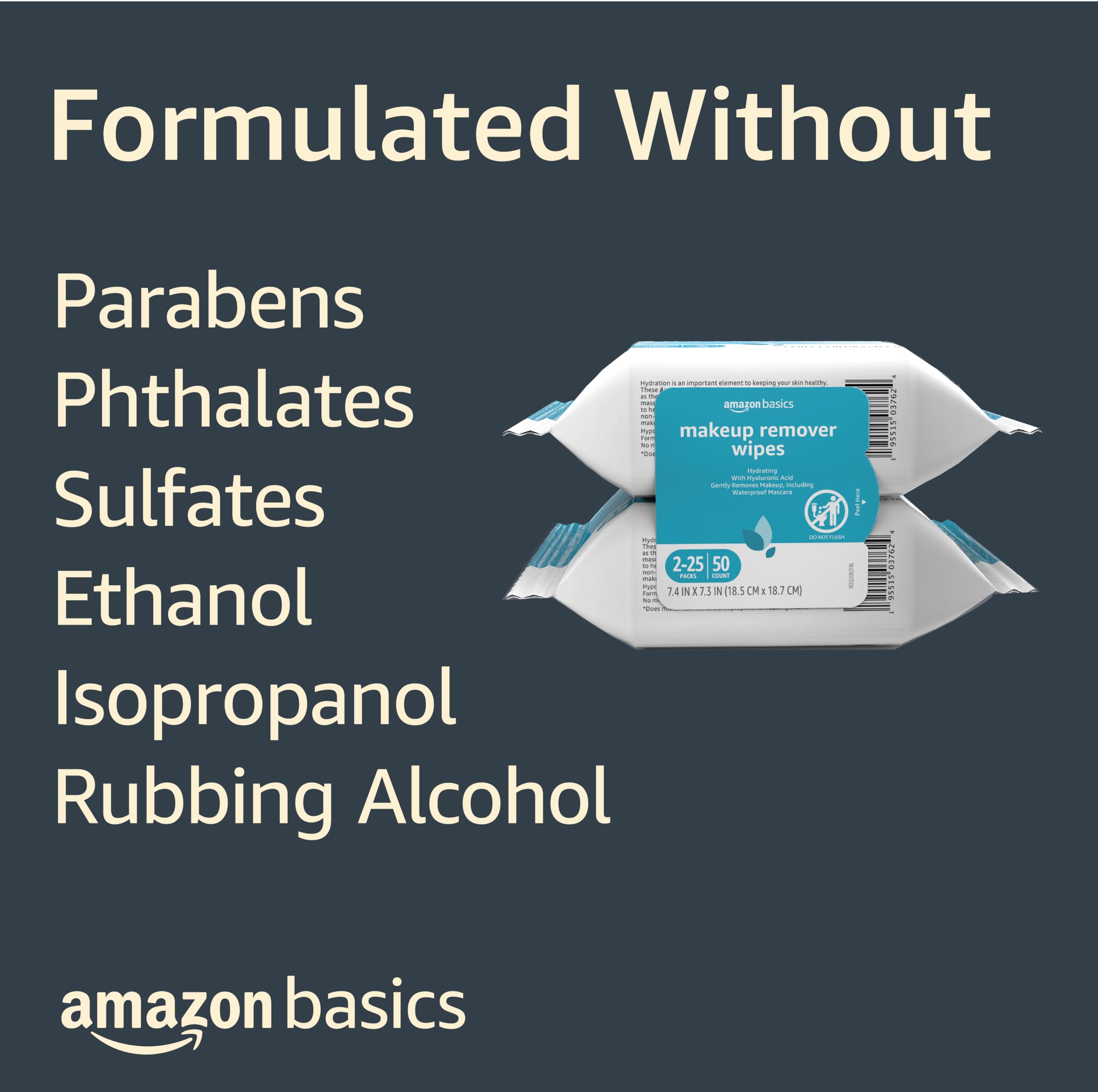 Amazon Basics Empaque posconsumo reciclado, opción ecológica para el hogar.