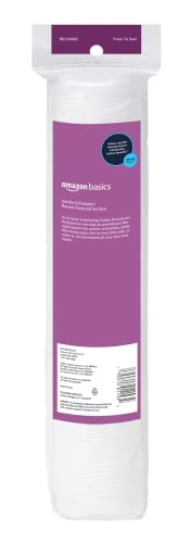 Amazon Basics Exfoliating Cotton Rounds soft embossed surface for makeup removal