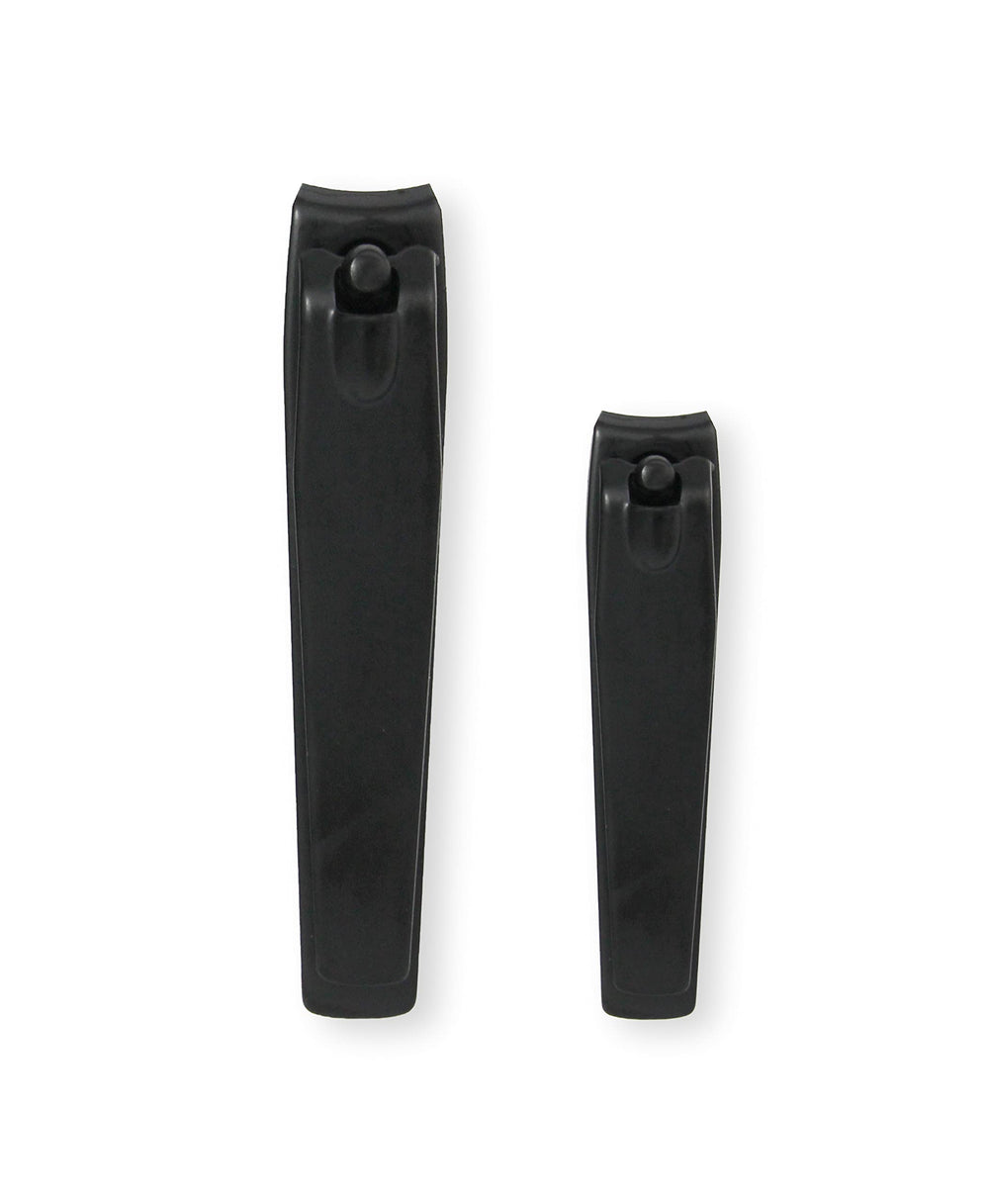 Amazon Basics fingernail clipper with sleek black finish and reliable cuts.
