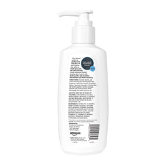 Amazon Basics Gentle Exfoliating Face Wash packaging display highlighting bead-free formula