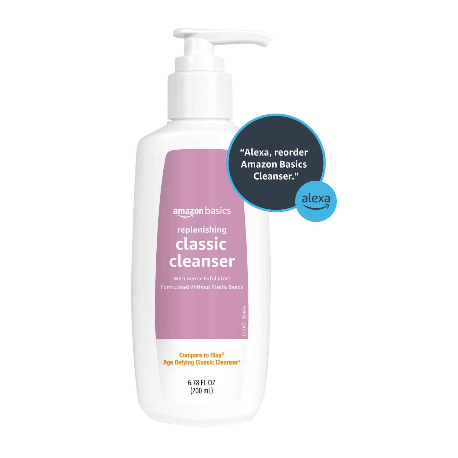 Amazon Basics Gentle Exfoliating Face Wash after-use soft skin glow