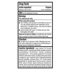 Ingredientes de toronja rosada y vitamina C, para piel limpia y aspecto saludable
