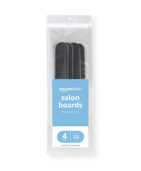 Amazon Basics double-sided nail file set with padded comfort for at-home shaping.