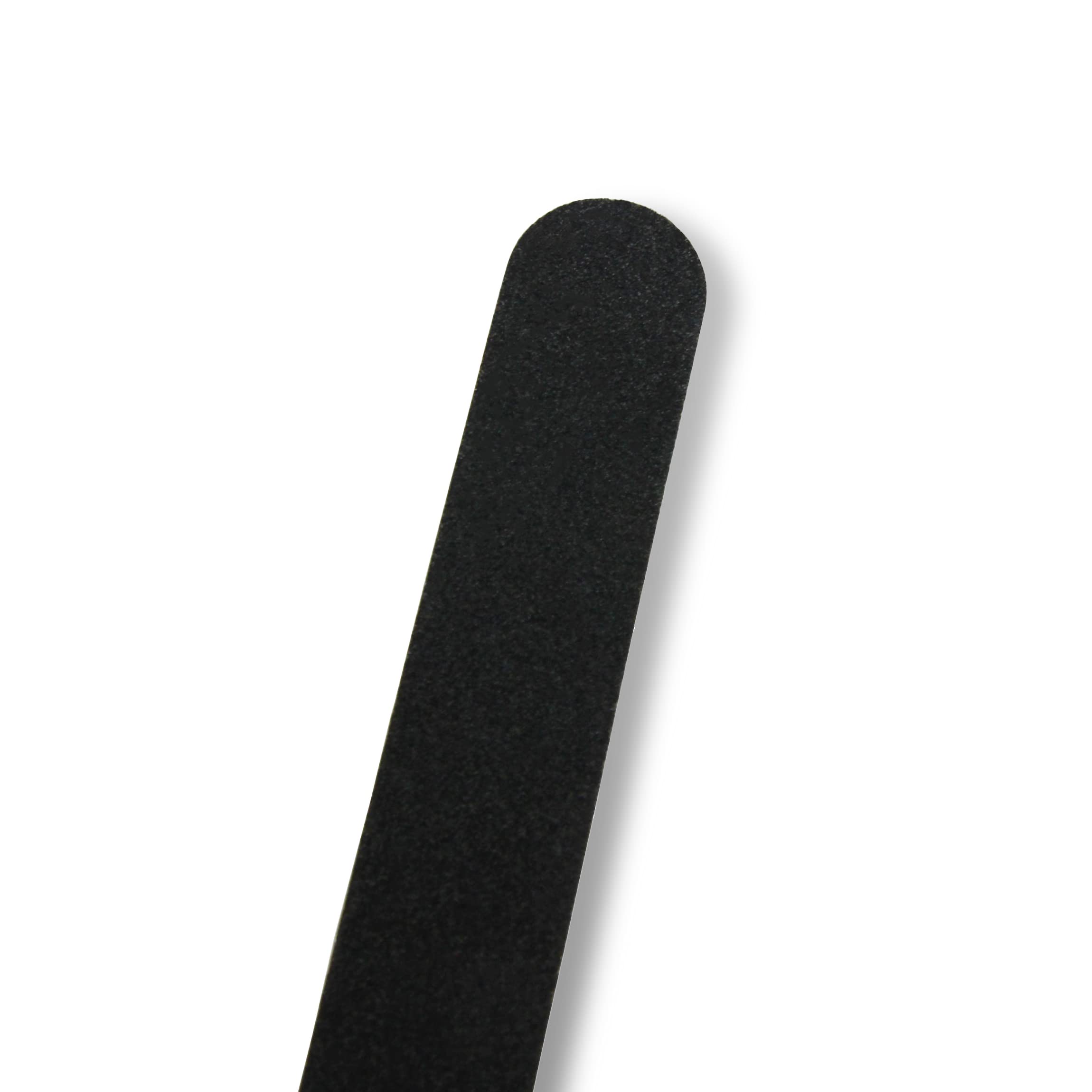 Amazon Basics two-sided file extends use while smoothing nails.