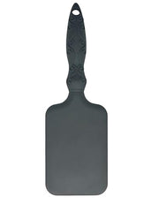 Amazon Basics paddle brush with flexible cushion base for comfortable, smooth styling.
