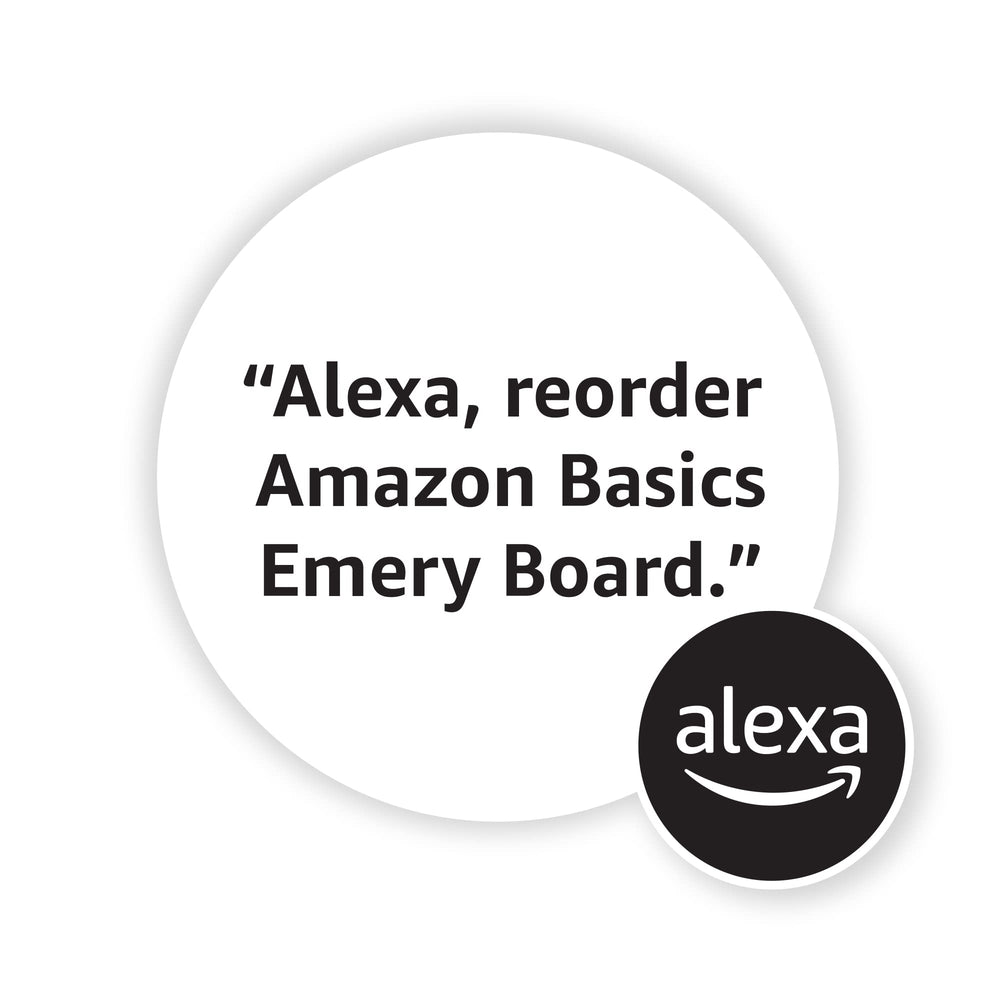 Amazon Basics 50-count pack keeps nail routine ready