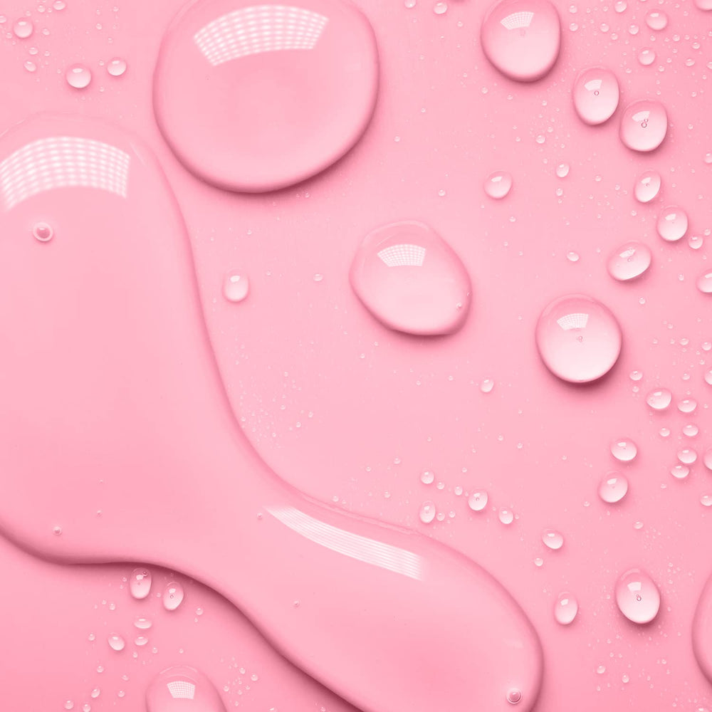 Amazon Basics Rose Water Toner bottle features hyaluronic acid for lightweight moisture.