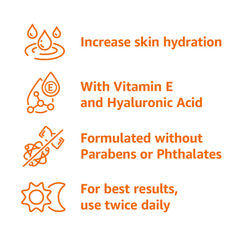 Amazon Basics Rose Water Toner bottle highlights witch hazel for balanced skin texture.