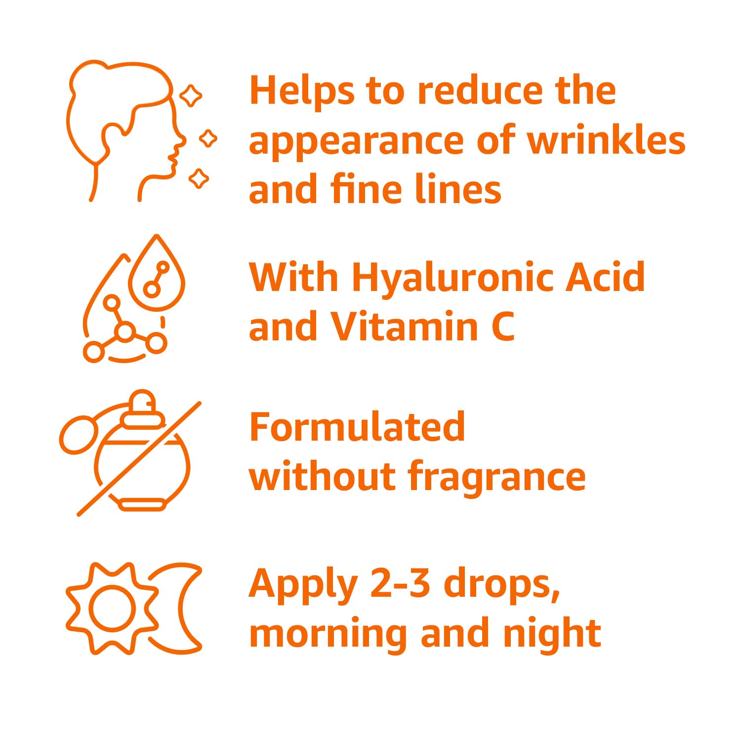Extracto de pomelo en el serum de Amazon Basics para tono uniforme.