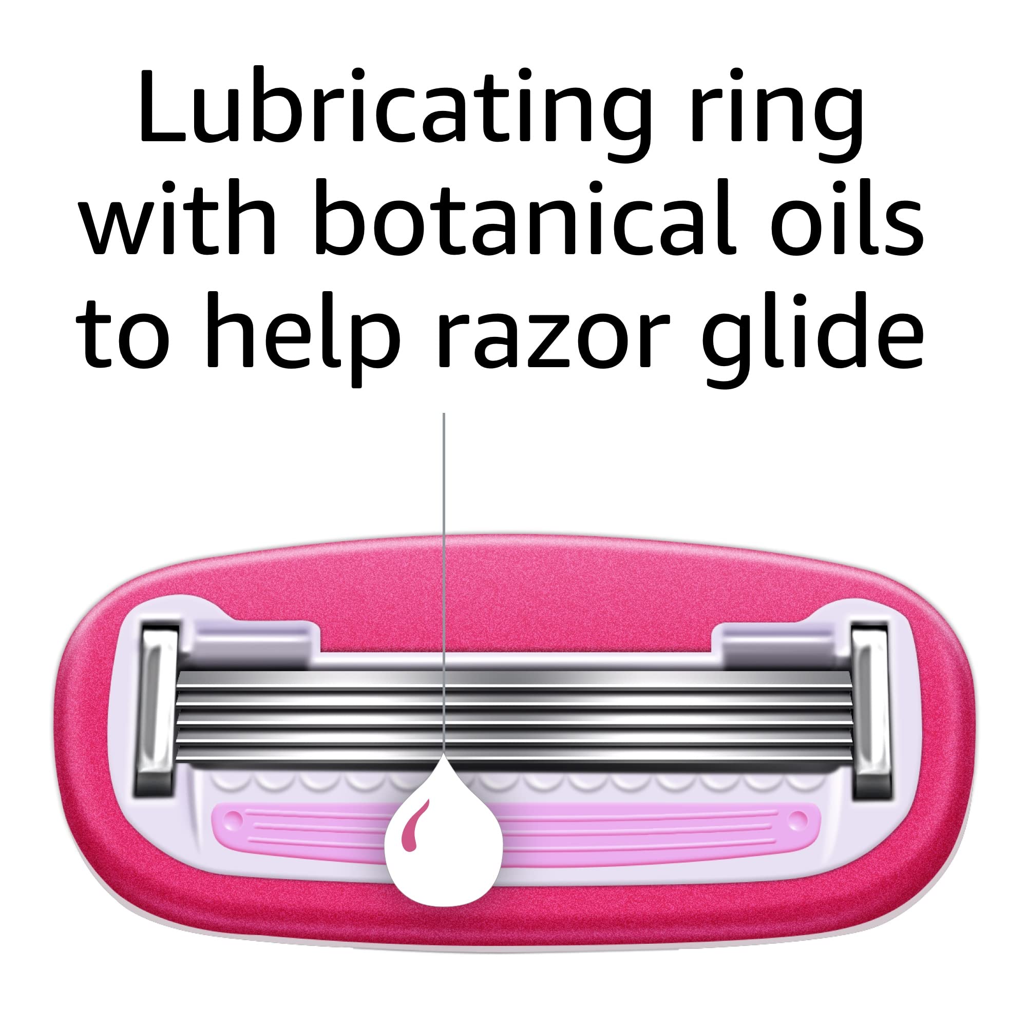 Amazon Basics shower hanger keeps the razor dry after use.