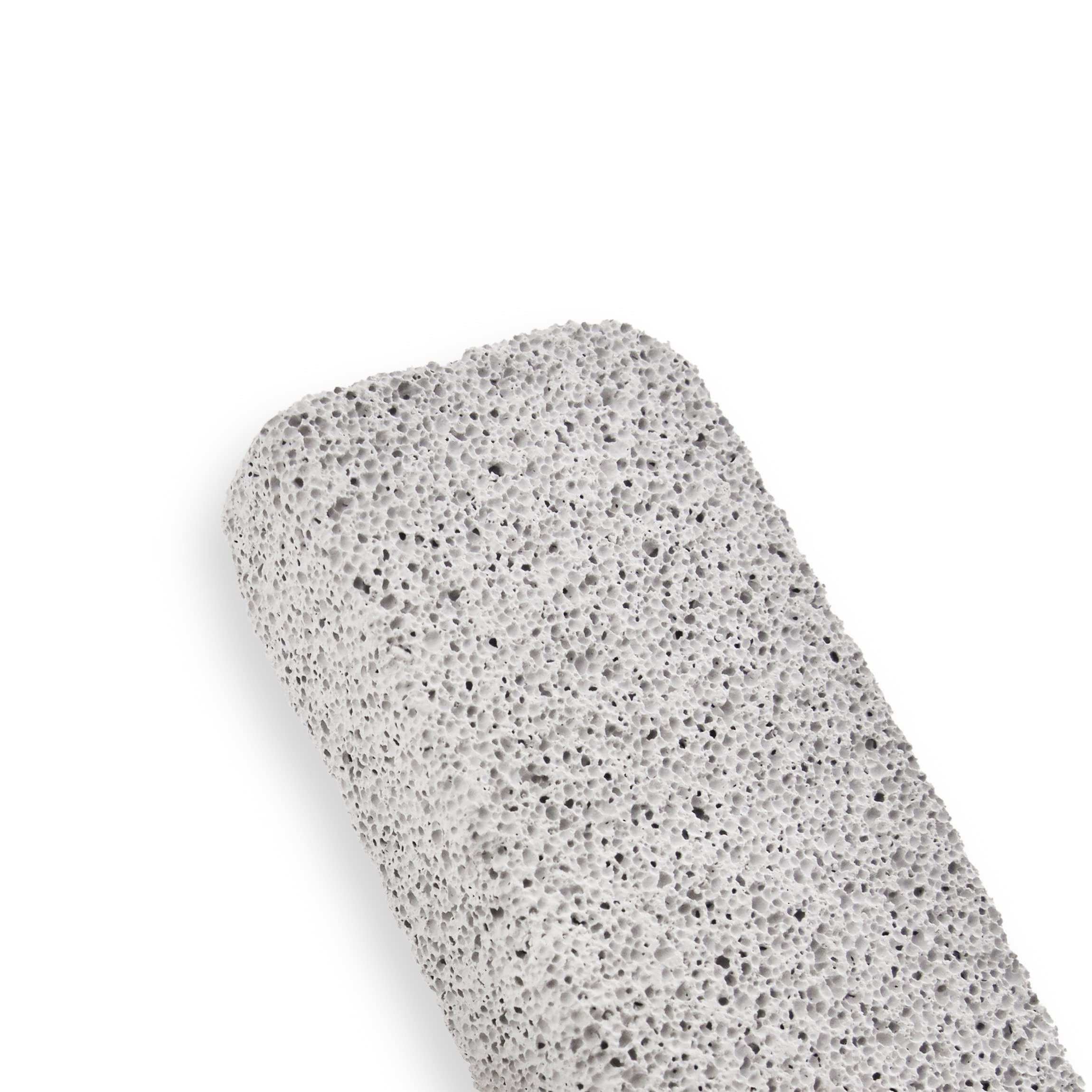 Stone being rinsed under water for reuse.