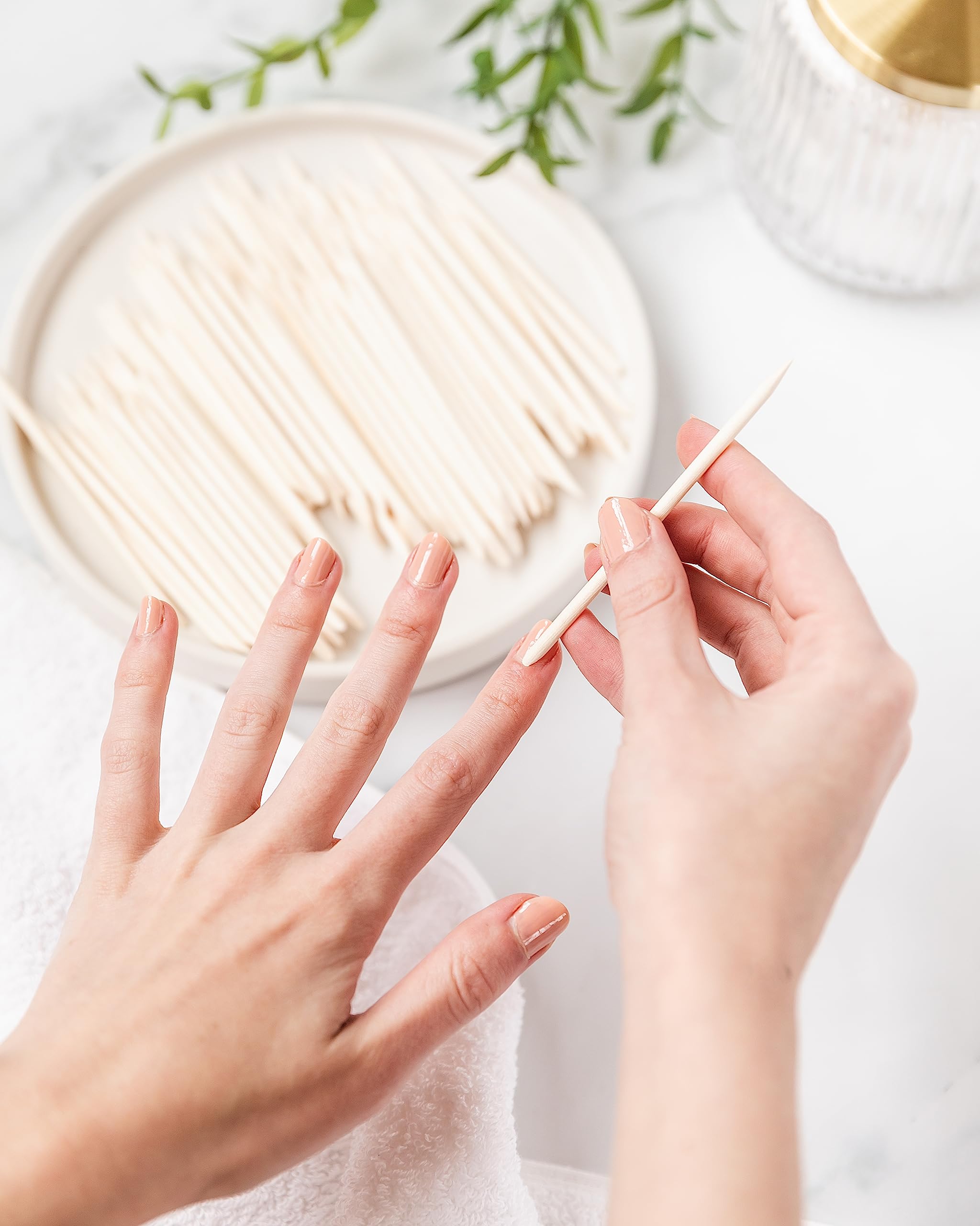 Amazon Basics travel-friendly nail care sticks for on-the-go grooming