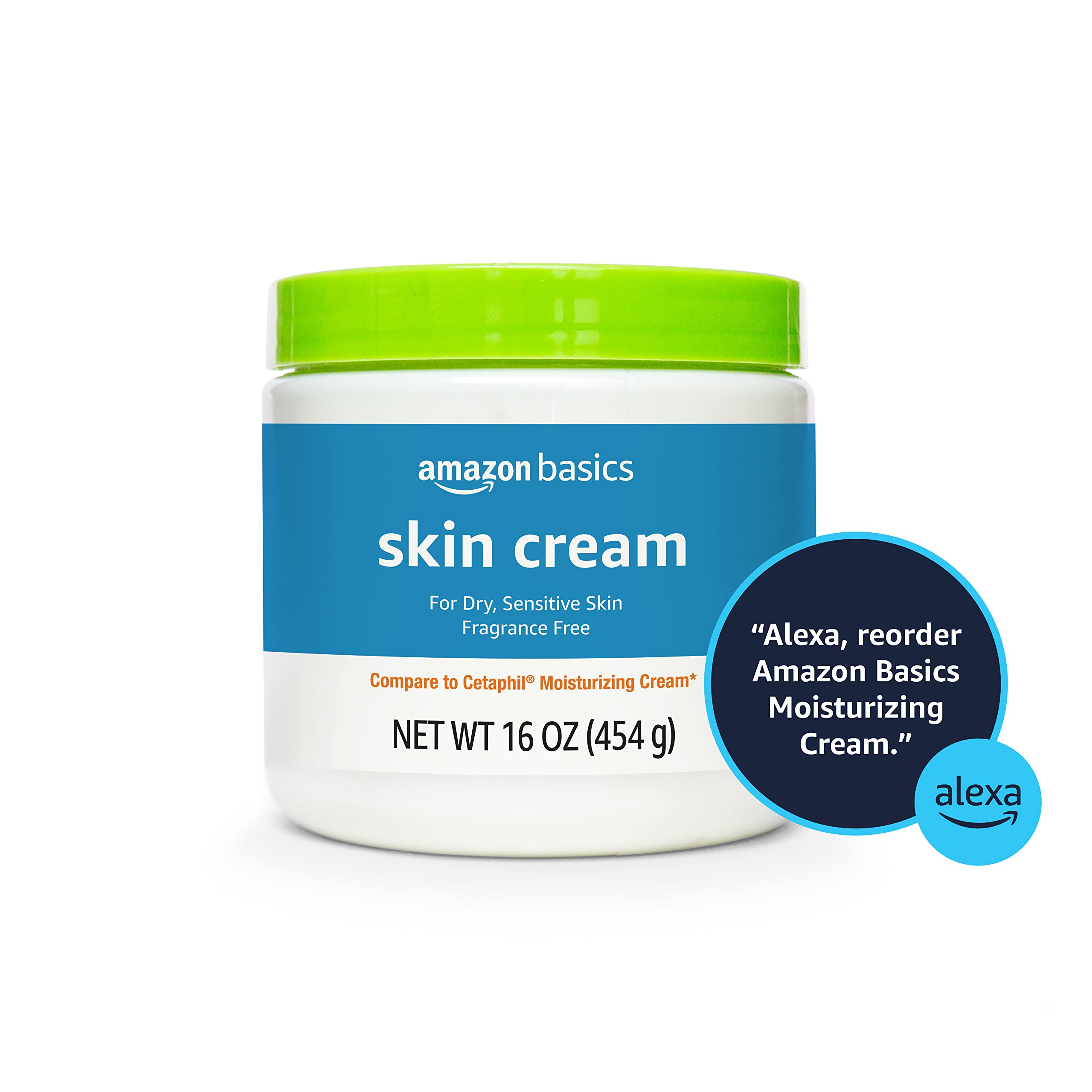 Hands-on application shot demonstrates easy massage for nourishing everyday care.