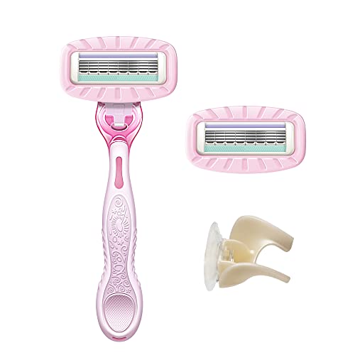 Amazon Basics razor moisturizing surround activates with water for glide