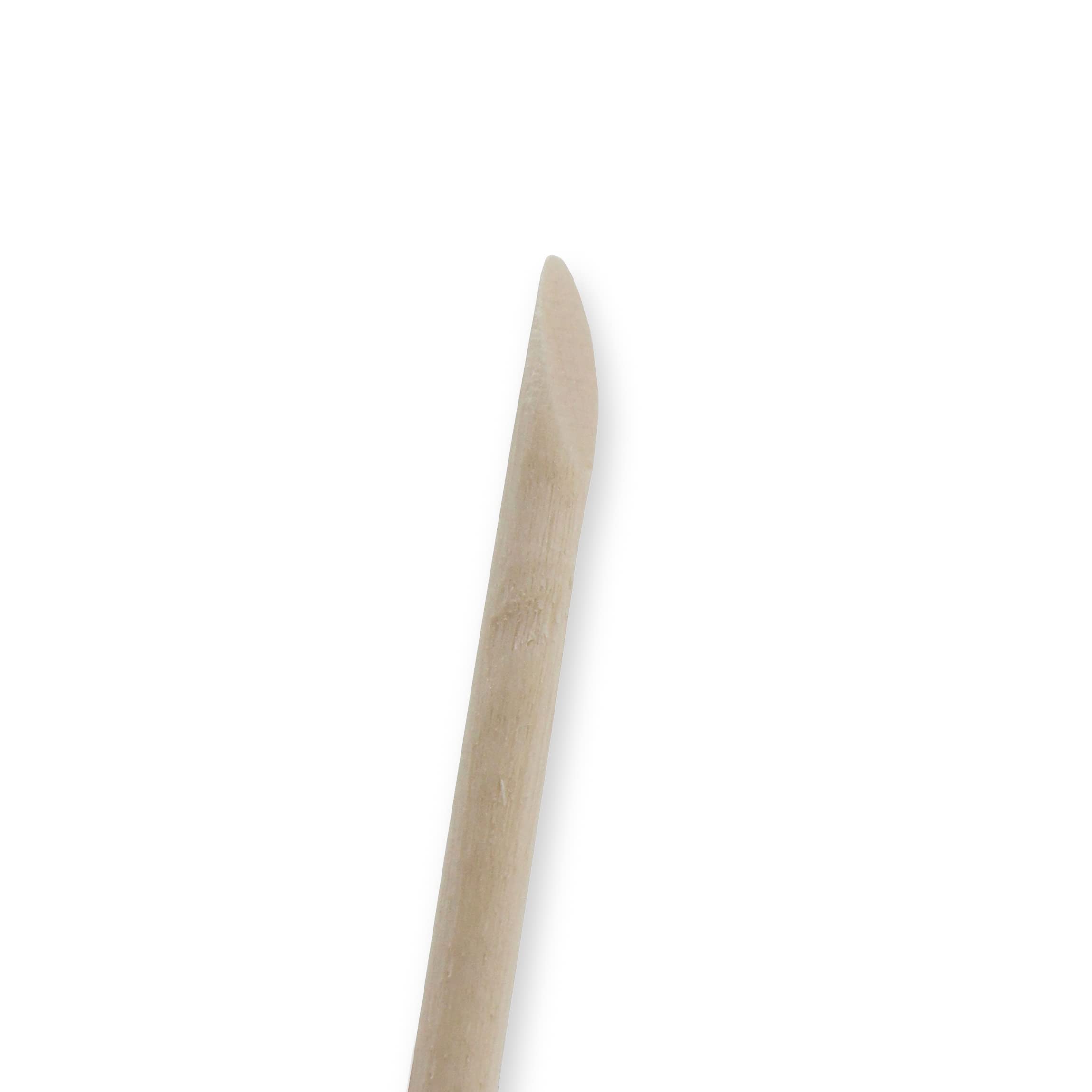 Amazon Basics wooden sticks kit for compact storage in your nail care bag