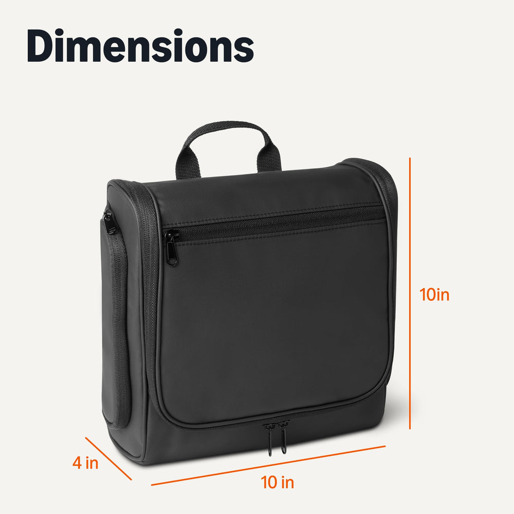 Amazon Essentials 10x4x10 bag features two side pockets for quick grab items.