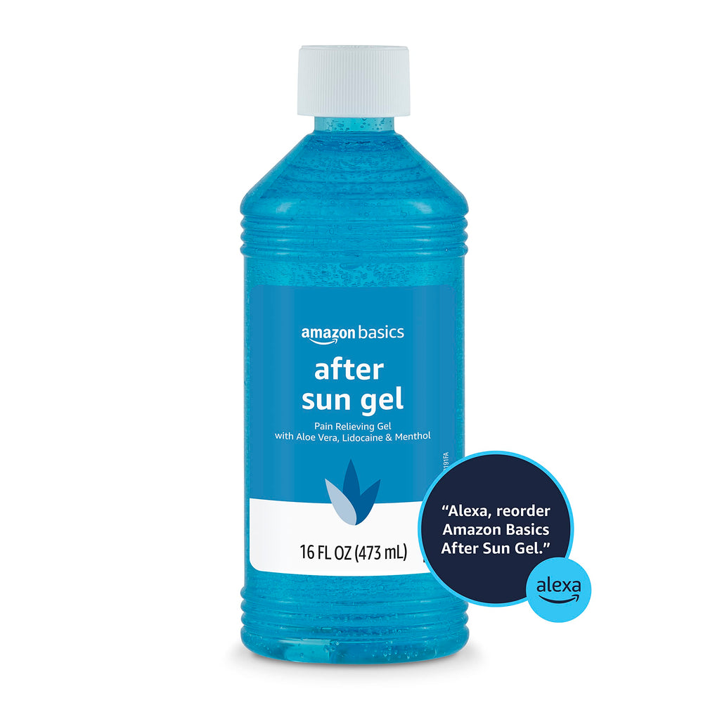 Amazon Basics after sun gel packaging-variation hints at possible bottle changes