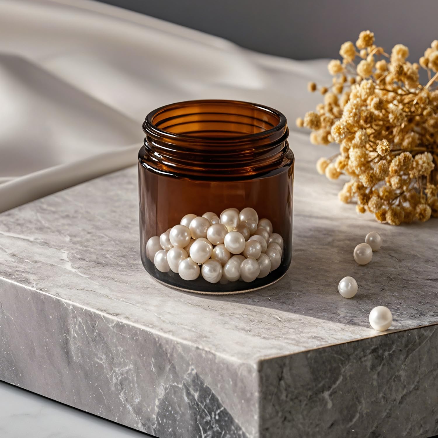 Versatile jars suitable for spices or jams, expanding household storage options.