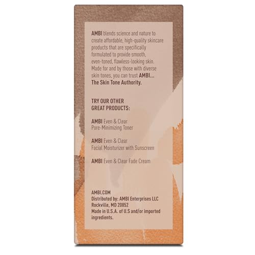 Ambi African Black Soap Bar 5.3 oz size for daily use.