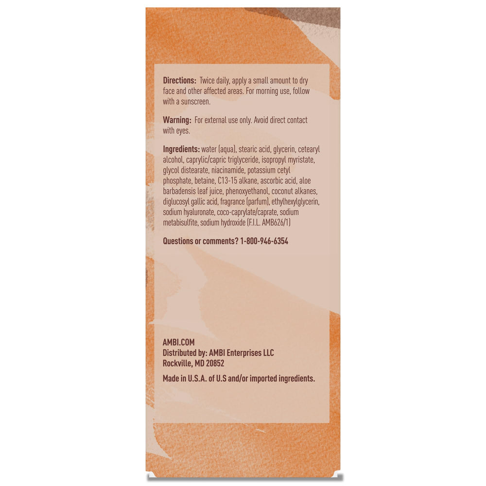 Ambi Even & Clear envase compacto para la rutina diaria.