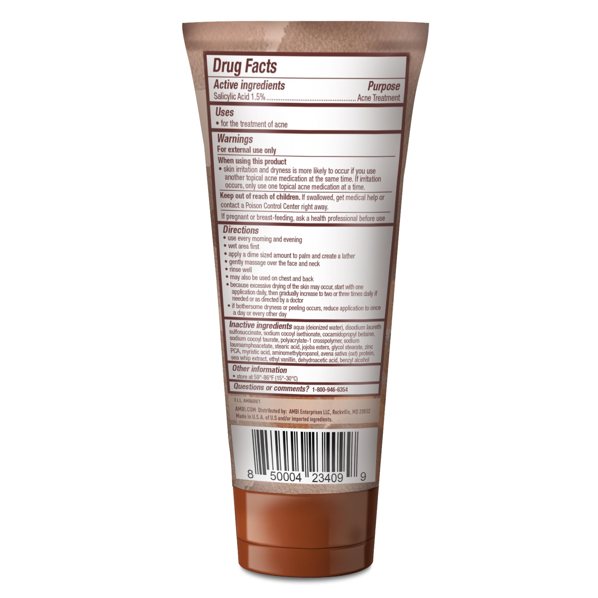 Ambi Even & Clear tono de piel uniforme gracias a la exfoliación suave